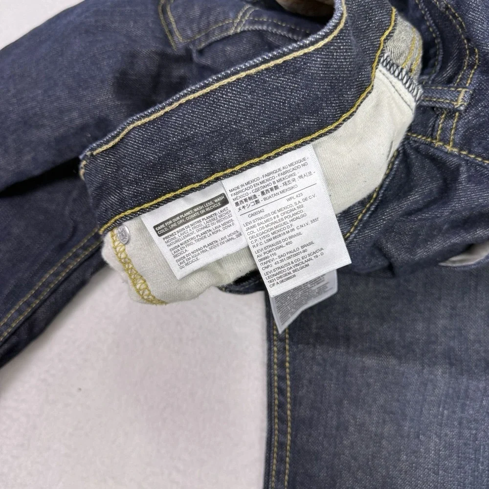 Levi's‎ 559 Relaxed Straight Jeans Men's 42x32 Dark Indigo Wash Waterless Denim